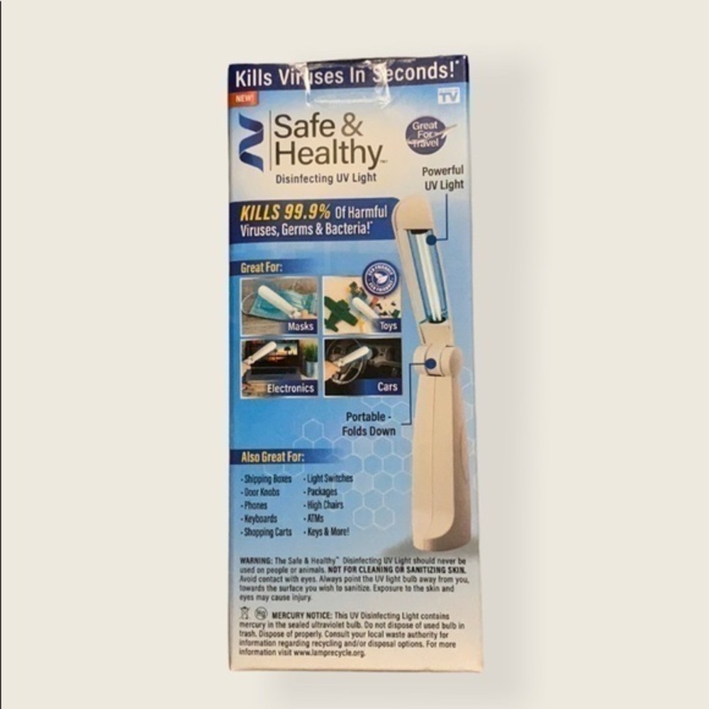 Desinfecting UV Light